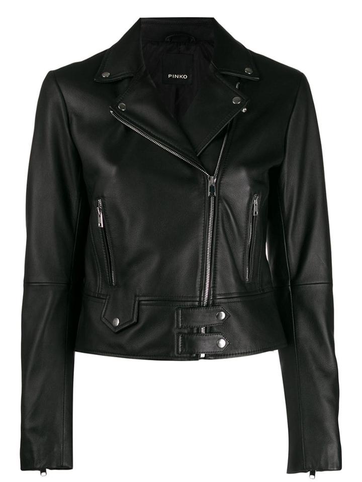 Pinko Sensibile Biker Jacket - Black