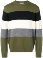 Carhartt Heritage Horizontal Stipes Jumper - Green