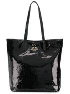 Love Moschino Sequin Embellished Tote - Black