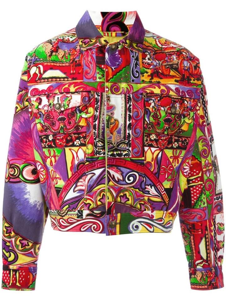 Versace Pre-owned Multiprinted Jacket - Multicolour