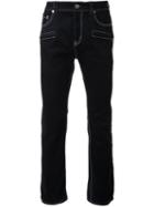 Loveless Stitched Straight Leg Jeans, Men's, Size: 1, Black, Cotton/polyurethane
