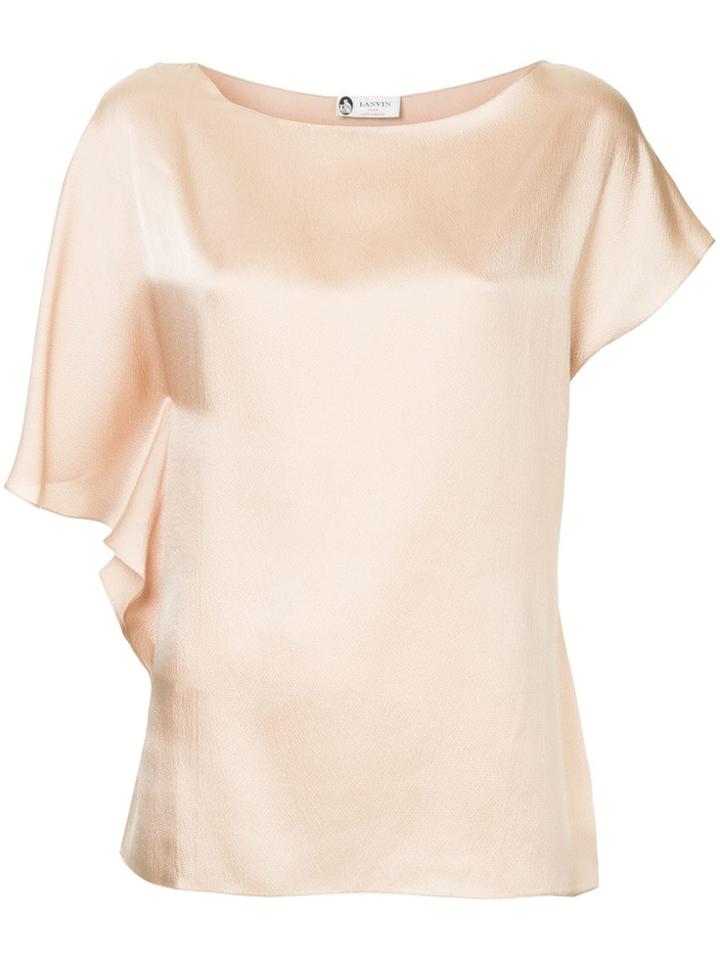 Lanvin Asymmetric Blouse - Pink