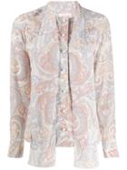 See By Chloé Paisley Print Blouse - Pink