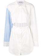 Ground Zero Two Way Shirt Dress - White
