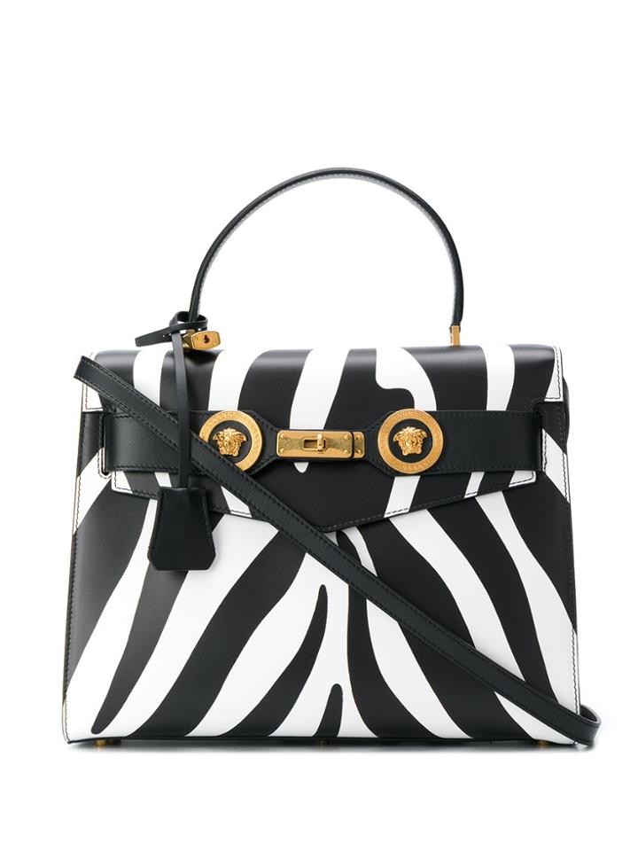 Versace Large Icon Handbag - Black