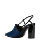 Casadei Contrasted Toe Cap Pumps, Women's, Size: 37, Black, Leather