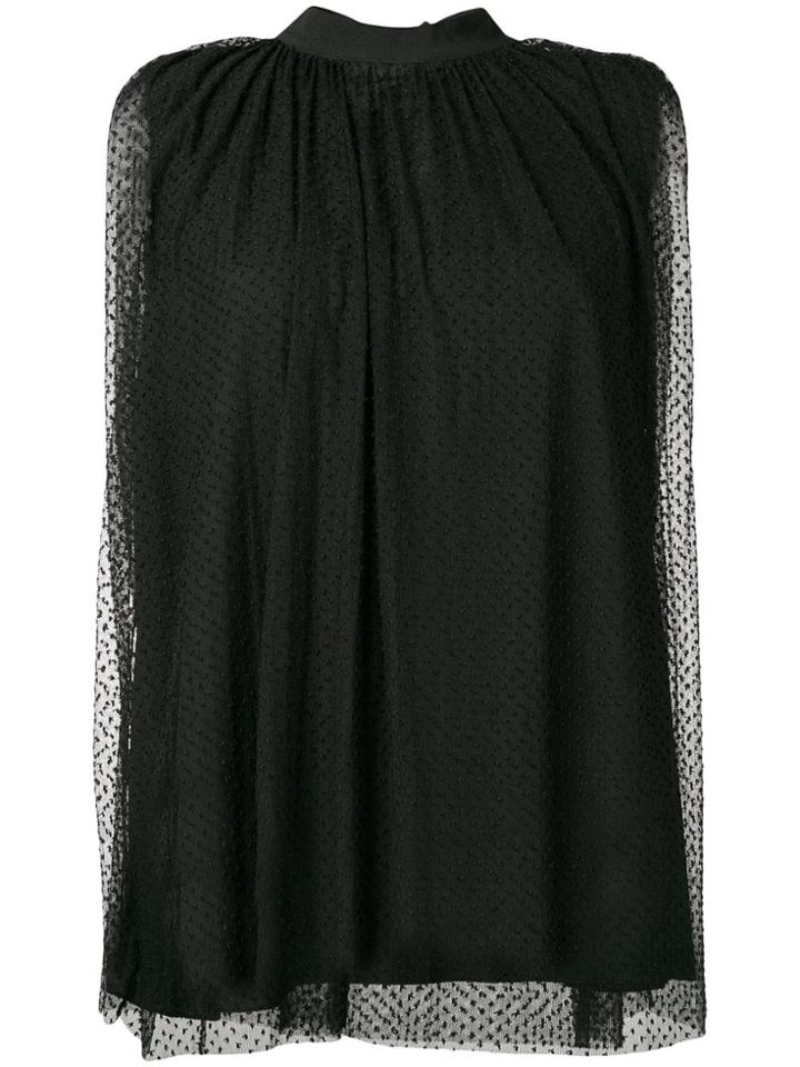 Fabiana Filippi Layered Sleeveless Blouse - Black