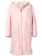Fendi Hooded Cardi-coat - Pink