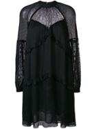 Pinko Lace Detail Dress - Black