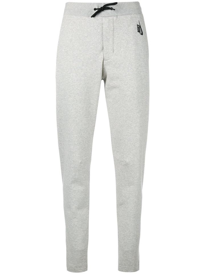 Nike - Tapered Sweatpants - Women - Cotton/spandex/elastane - L, Grey, Cotton/spandex/elastane