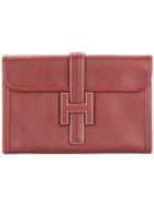 Hermès Vintage Jige Pm Clutch - Red