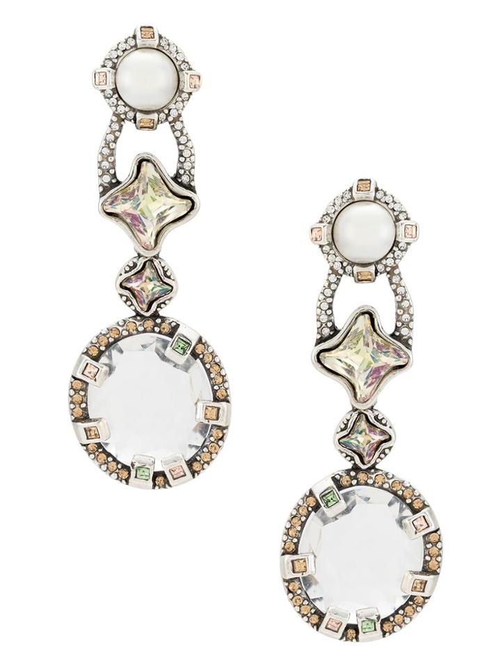 Camila Klein Bia Bach Drop Earrings - Silver