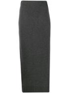 Lamberto Losani Fine Knit Skirt - Grey