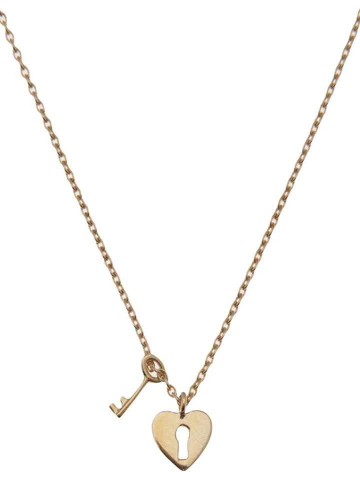 Finn Lock And Key Necklace