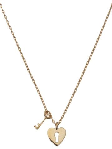 Finn Lock And Key Necklace
