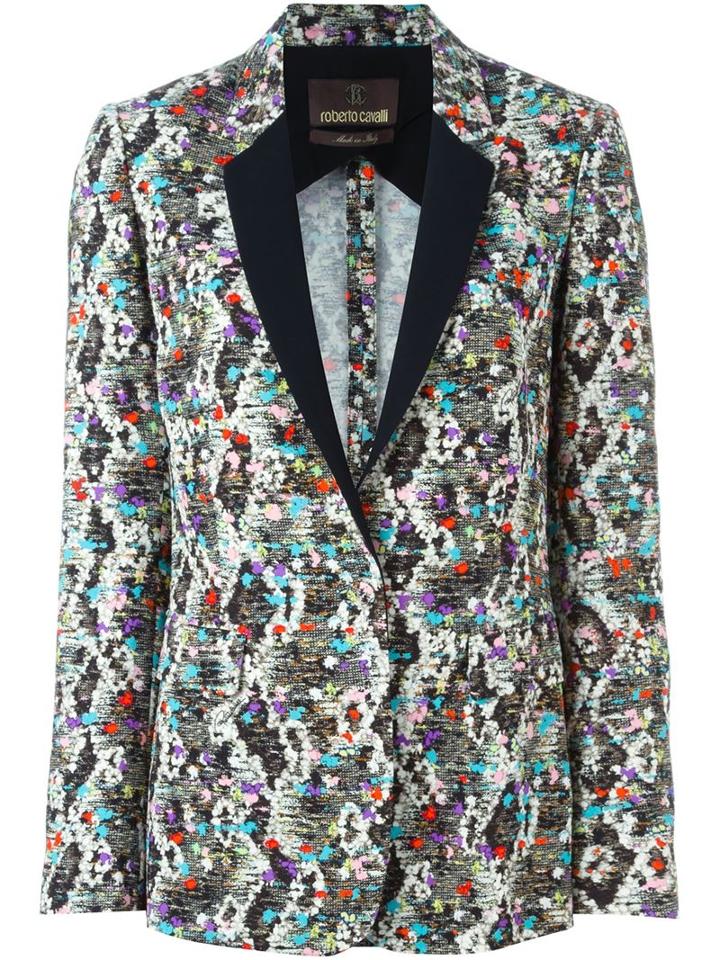 Roberto Cavalli Woven Blazer