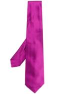 Kiton Classic Pointed Tie - Pink & Purple