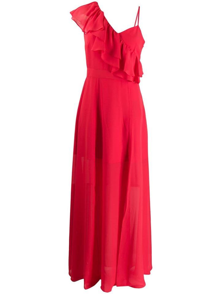Liu Jo One-shoulder Maxi Dress - Red