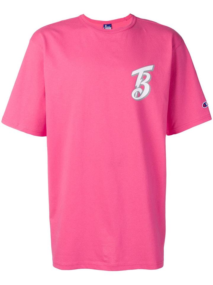Champion Crew Neck T-shirt - Pink