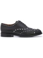Coach Tegan Oxford Shoes - Black