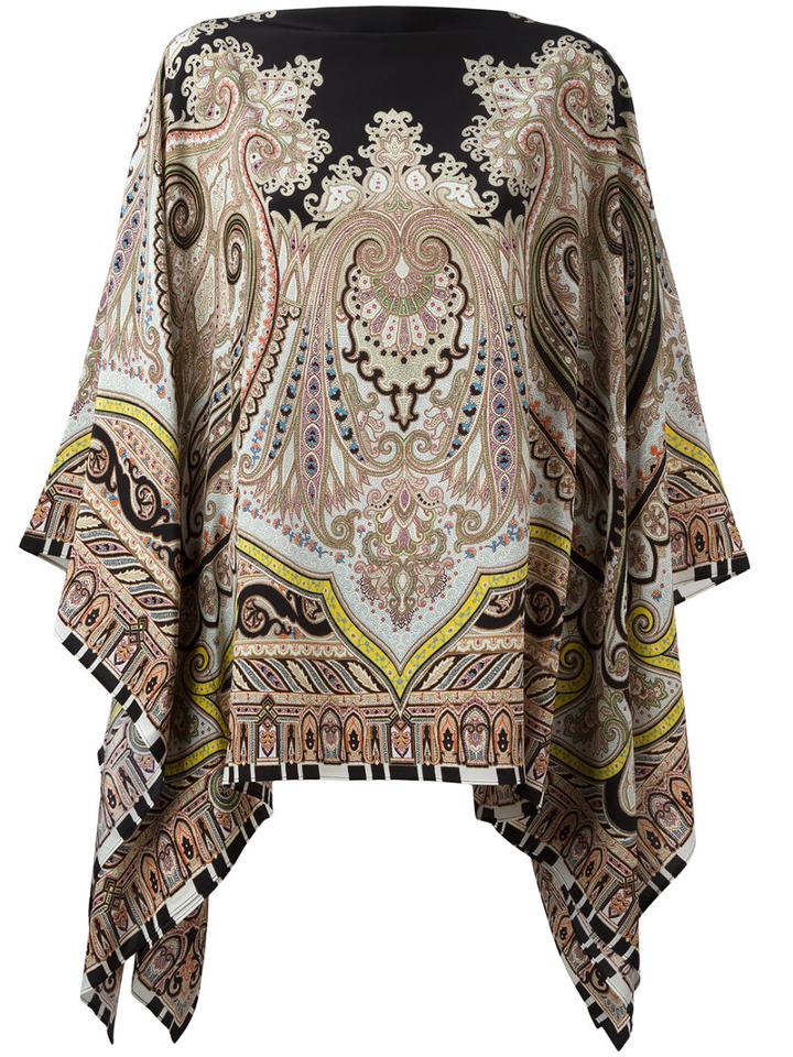 Etro Abstract Print Tunic, Women's, Silk