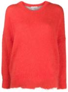 Tsumori Chisato Oversized Long-sleeved Jumper - Orange