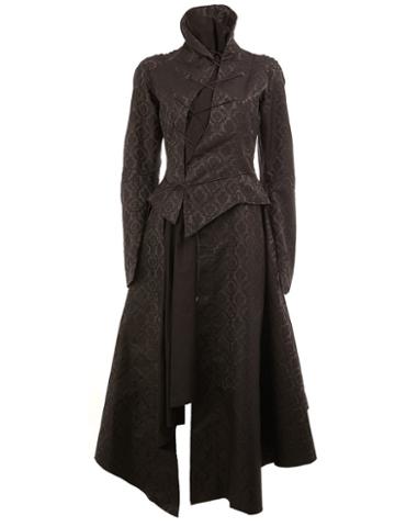 Aganovich 'pirate' Dress, Women's, Size: 36, Black, Silk/cotton