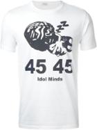Paul Smith Jeans Idol Minds T-shirt, Men's, Size: M, White, Cotton