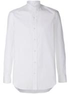 Salvatore Piccolo Band Collar Shirt - White