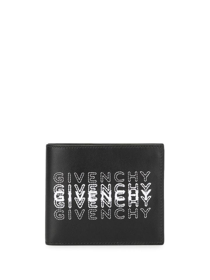 Givenchy Shading Logo Wallet - Black