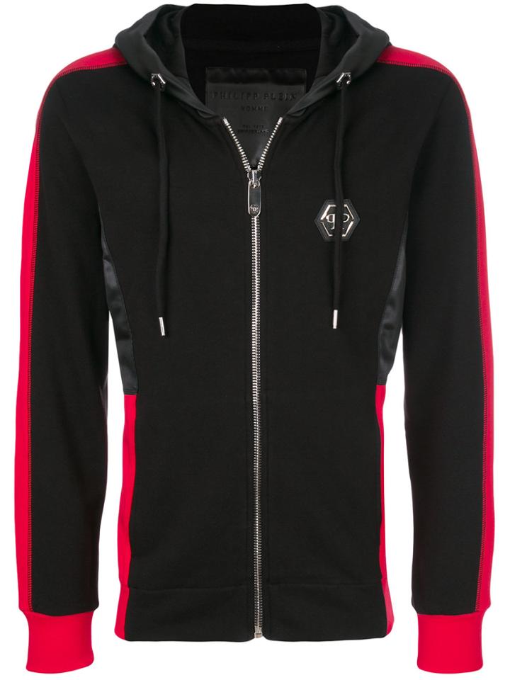 Plein Sport Colourblock Track Jacket - Black
