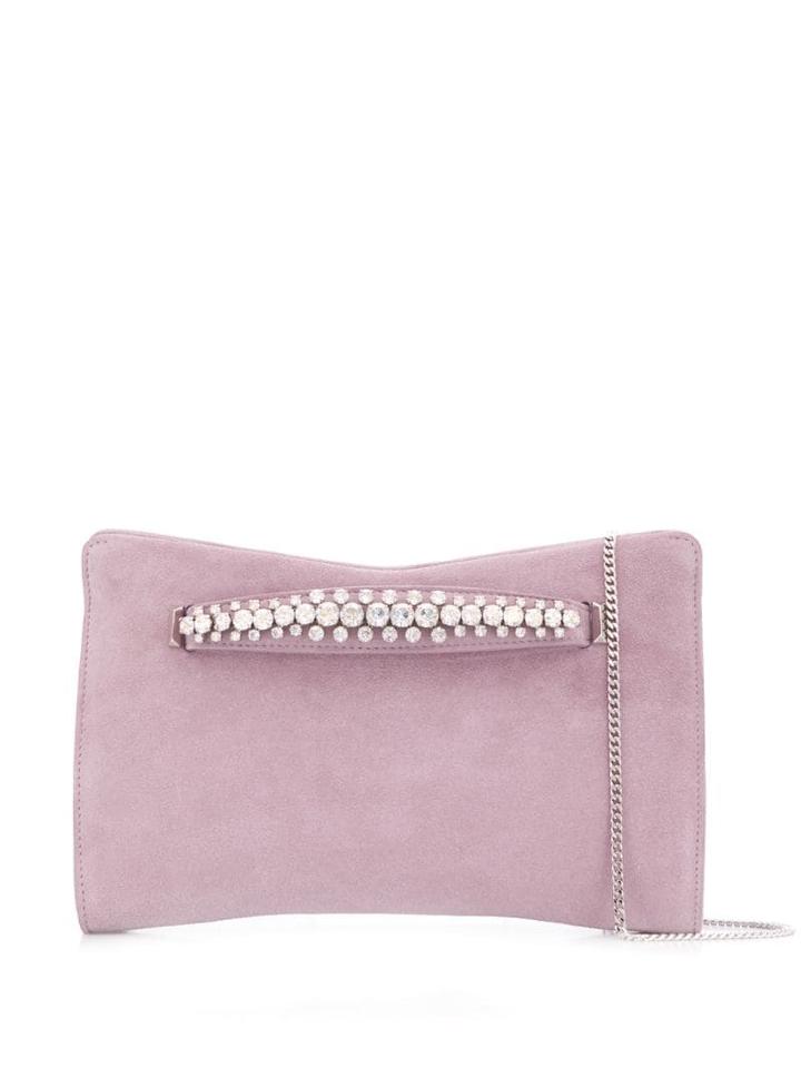 Jimmy Choo Venus Clutch Bag - Pink