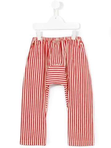 Pero Kids Striped Pants, Girl's, Size: 6 Yrs, Red