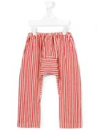 Pero Kids Striped Pants, Girl's, Size: 6 Yrs, Red