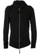 11 By Boris Bidjan Saberi - Zip Front Hoodie - Men - Cotton - M, Black, Cotton