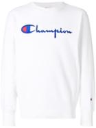 Champion Logo-embroidered Sweatshirt - White