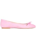 Anna Baiguera Bow Toe Ballerinas - Pink & Purple