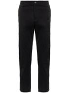 Lot78 Side Stripe Chino Trousers - Black