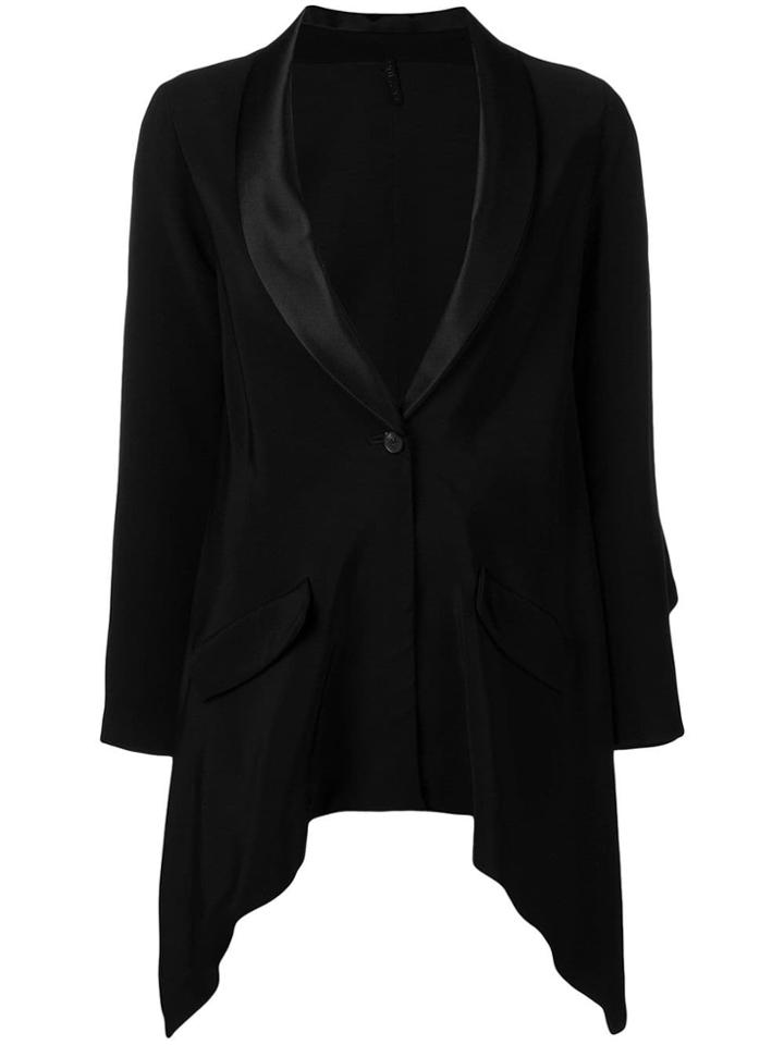 Unravel Project Tuxedo-style Blazer - Black