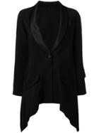Unravel Project Tuxedo-style Blazer - Black