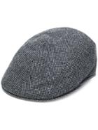 Altea Checked Baker Boy Cap - Grey