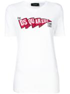 Dsquared2 Printed Logo T-shirt - White