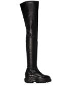 032c X Buffalo Thigh-high Platform Boots - Black