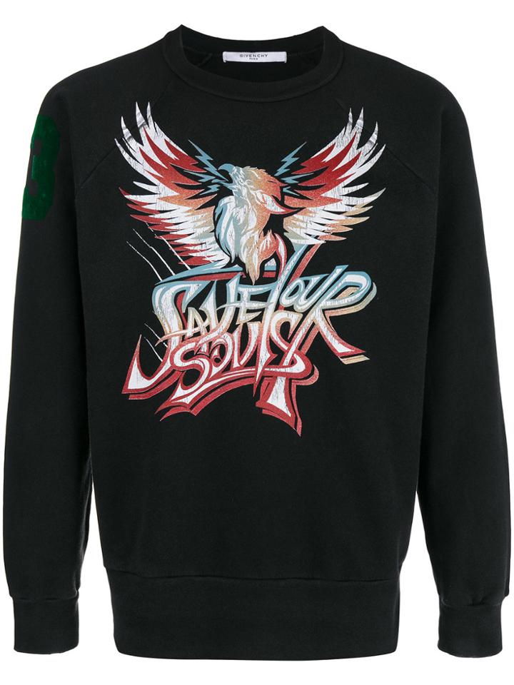 Givenchy Save Your Souls Sweatshirt - Black