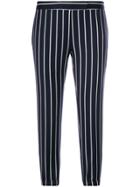 Thom Browne Cropped Striped Trousers - Blue
