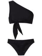 Adriana Degreas Tie Knot Bikini Set - Black