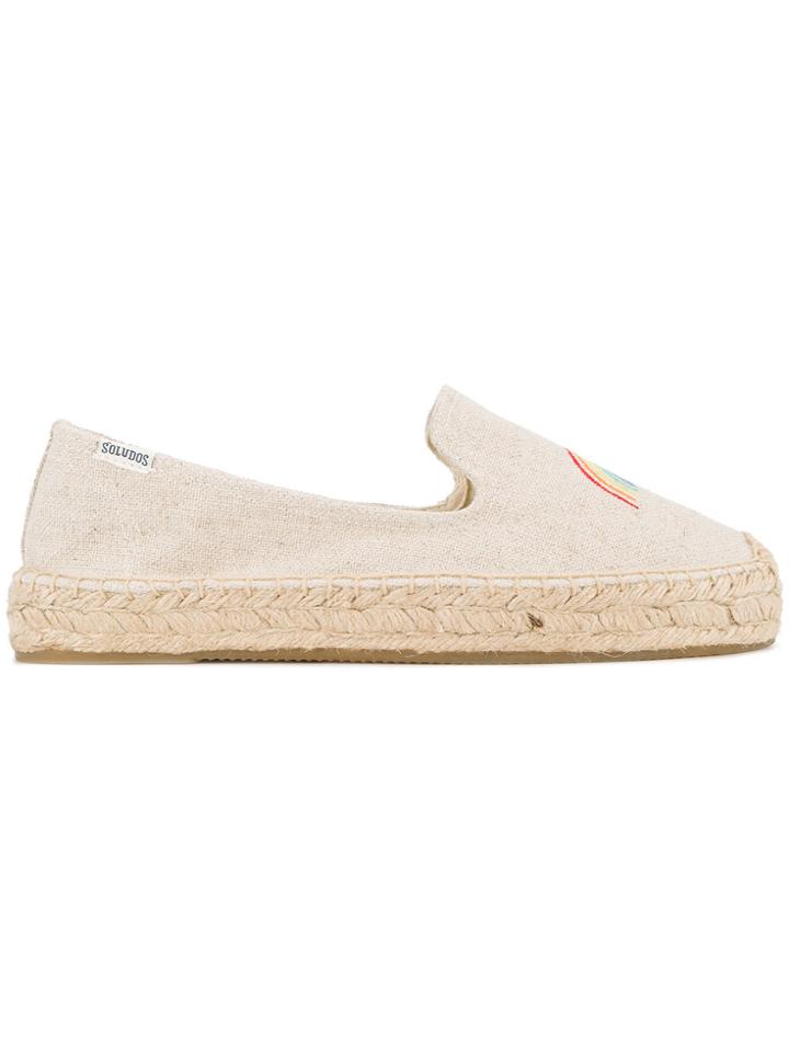 Soludos Rainbow Espadrilles - Nude & Neutrals