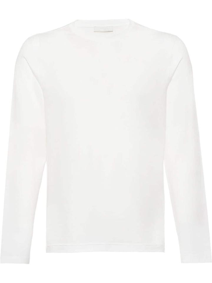 Prada Long Sleeve T-shirt - White