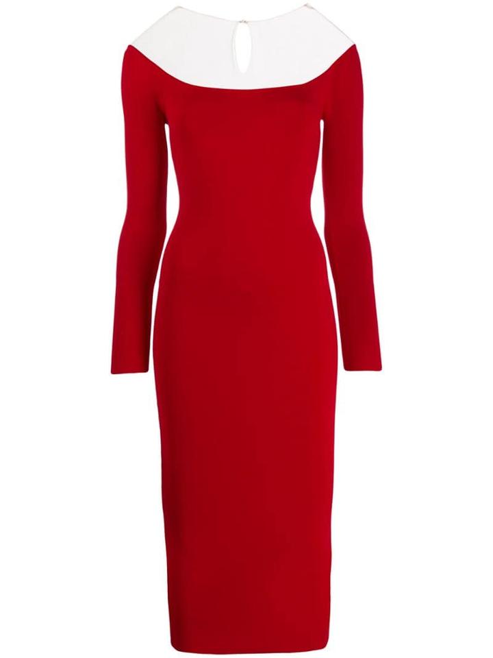 Alexander Wang Off Shoulder Dress - Red