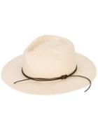 Rag & Bone - Packable Straw Fedora Hat - Women - Paper/polyester - S, Women's, Nude/neutrals, Paper/polyester